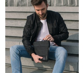 Pouzdro na notebook Johnny 13" - antracit