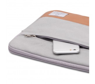 Pouzdro na notebook Johnny 12" - šedé