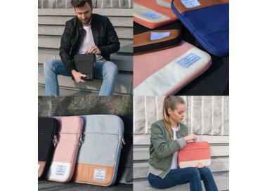 Pouzdro na notebook Johnny 12" - šedé