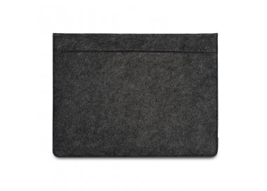 Pouzdro na notebook Kanvasa 13" - antracit/hnědá