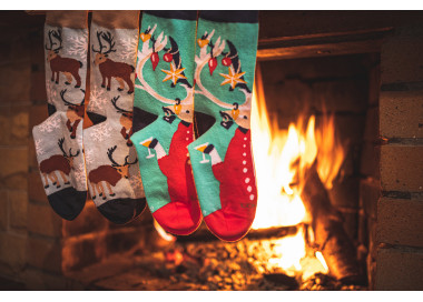 Ponožky Damerry - jelen