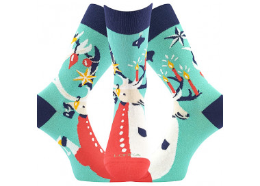 Ponožky Damerry - jelen
