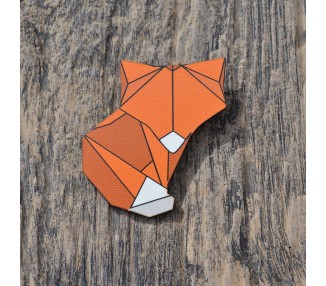 Brož liška origami