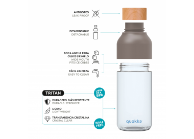 Tritanová láhev Ice 840 ml - rybičky