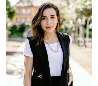 Korále Polo – růžové